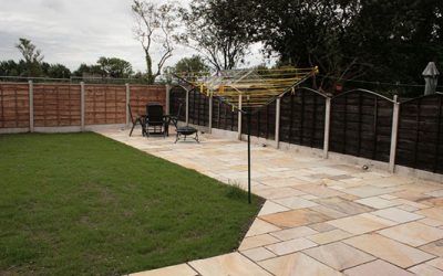 Large Indian Sandstone Patio